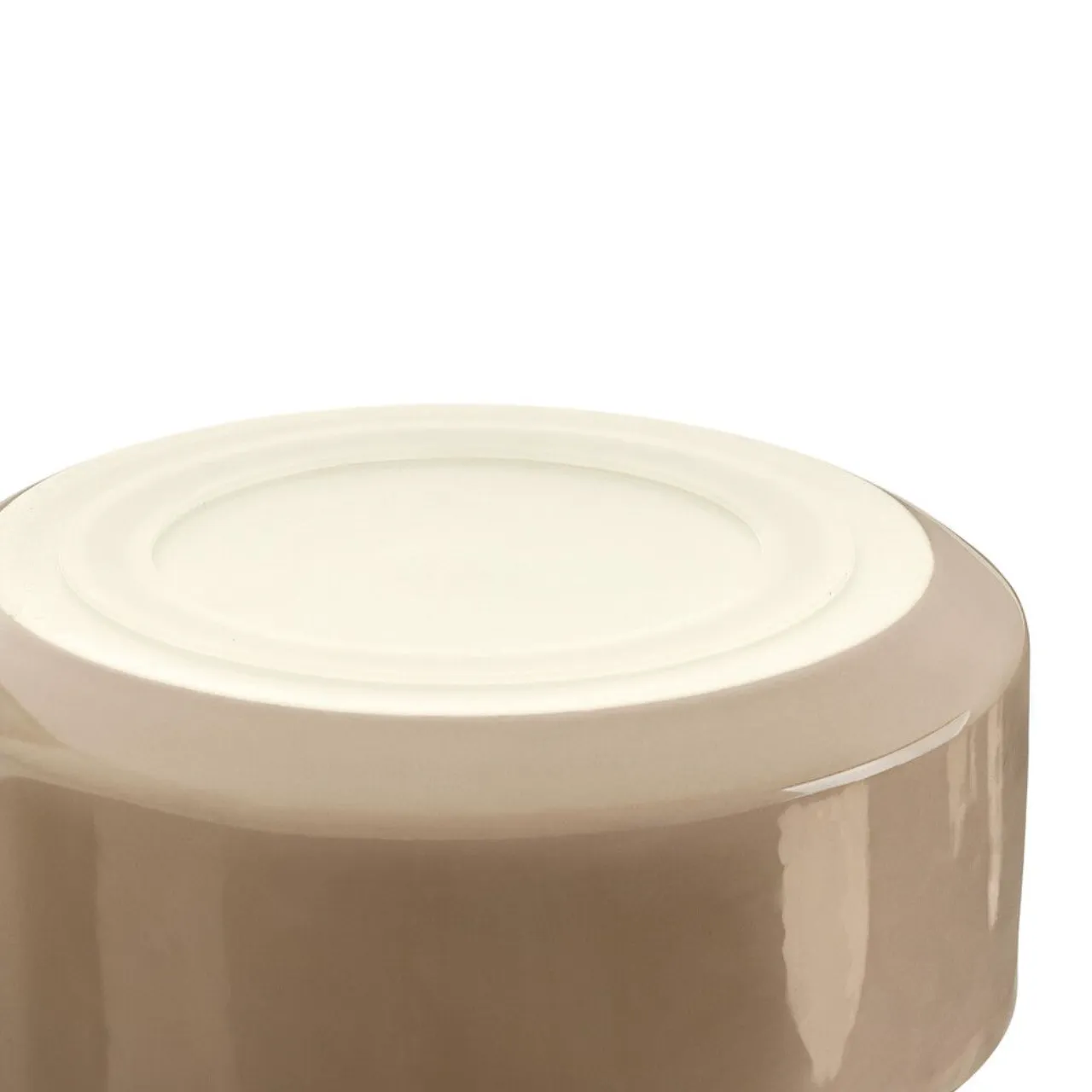 Hunter Keramikskål Osby 2500 ml Beige - elegant foder- og vandskål